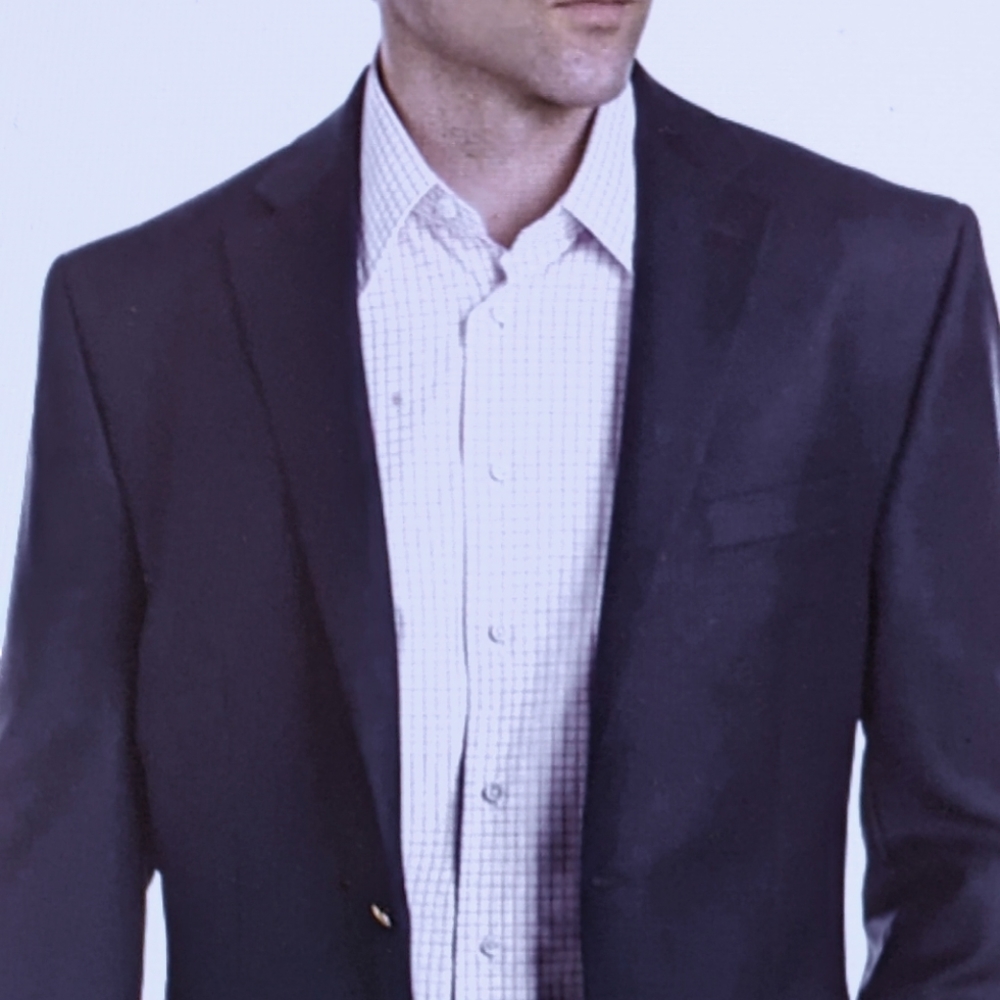 RALPH LAUREN MAN'S CLASSIC FIT BLACK JACKET
